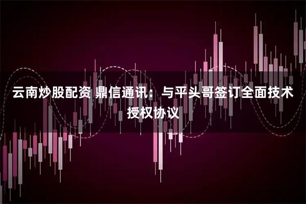 云南炒股配资 鼎信通讯：与平头哥签订全面技术授权协议